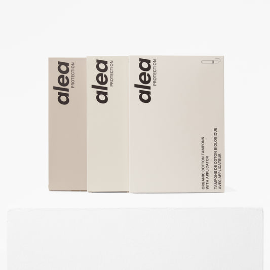 Alea Organic Cotton Tampons Trio Bundle